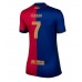 Maillot de foot Barcelona Ferran Torres #7 Domicile vêtements Femmes 2024-25 Manches Courtes